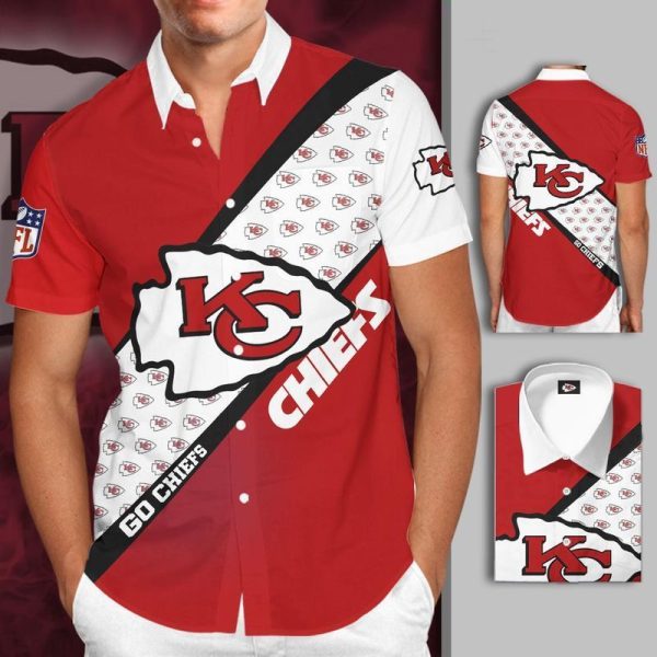 Kansas City Chiefs NFL Gift For Fan Hawaiian Graphic Print Short Sleev