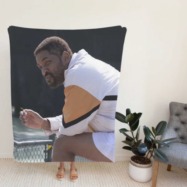 King Richard Movie Will Smith Fleece Blanket