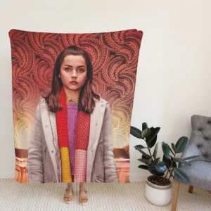 Knives Out Movie Ana de Armas Fleece Blanket