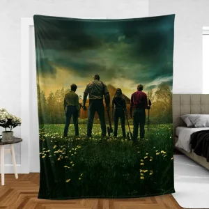 Knock at the Cabin Thrillers Tale Fleece Blanket