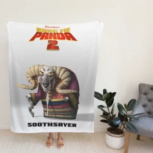 Kung Fu Panda 2 Movie Soothsayer Fleece Blanket