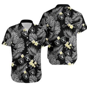 Las Vegas Raiders NFL Gift For Fan Hawaii Shirt and Shorts Summer Coll