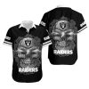 Las Vegas Raiders Sugar Skull NFL Gift For Fan Hawaiian Graphic Print