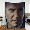 Liam Neeson in Retribution Vendettas Pursuit Fleece Blanket