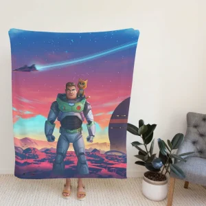 Lightyear Movie Buzz Lightyear Fleece Blanket