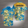 Los Angeles Chargers Hawaiian Aloha Shirt For Sale