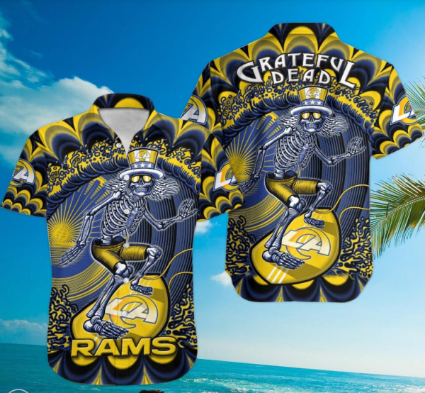 Los Angeles Rams Shirt Short Style Hot Trending NA23636