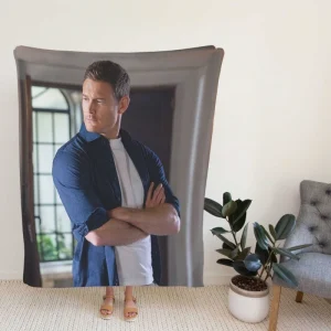 Love in the Villa Movie Tom Hopper Fleece Blanket