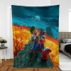 Luigi Mario Bros Adventure Begins Fleece Blanket