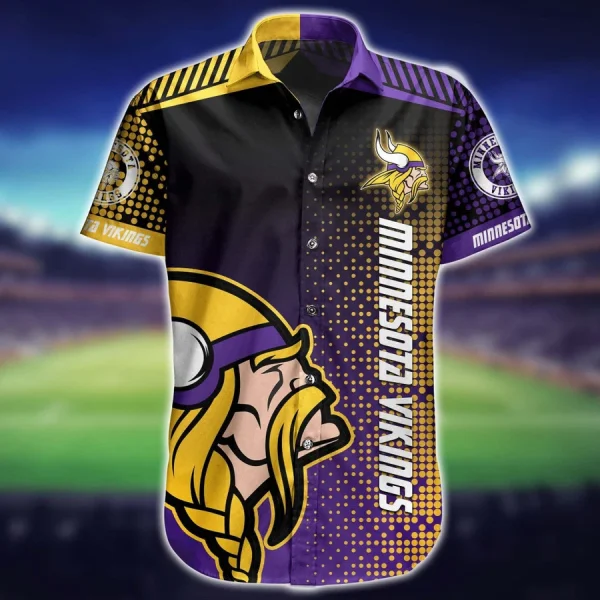 MINNESOTA VIKINGS NFL PERSONALIZE HAWAII SHIRT STYLE