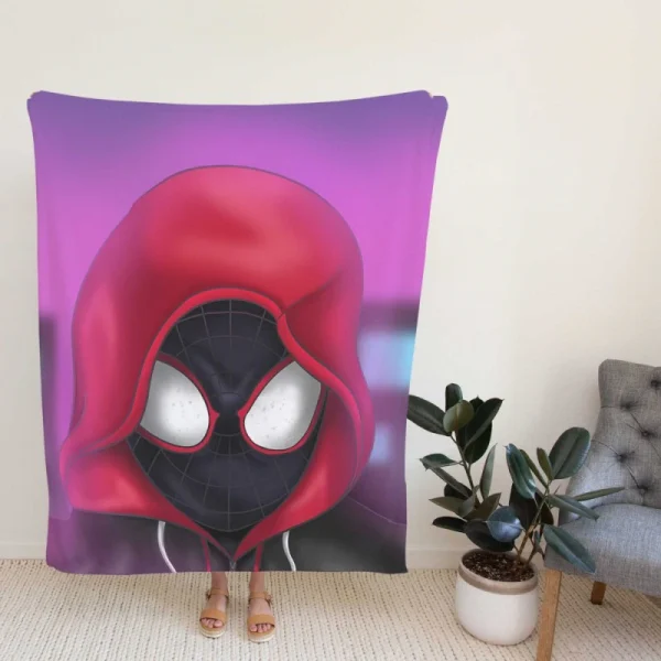 Marvel Cinematic Universe Miles Morales Comics Movie Fleece Blanket