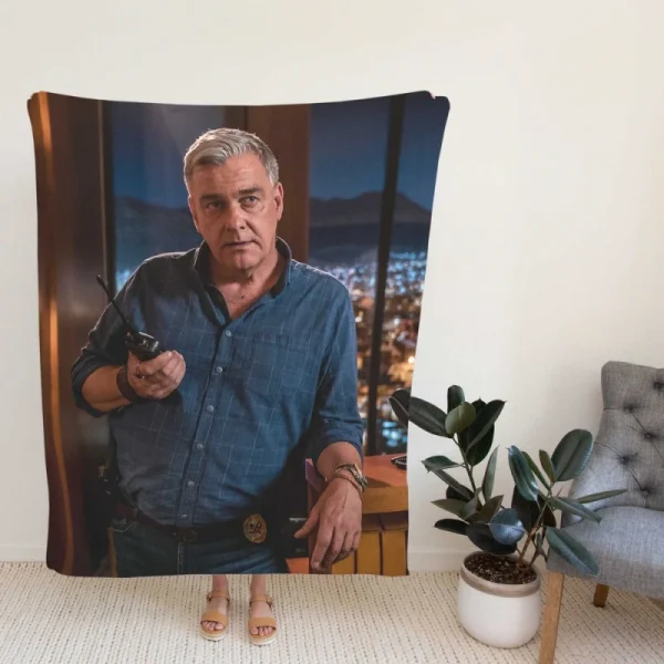 Memory Movie Ray Stevenson Fleece Blanket