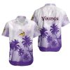 Minnesota Vikings Coconut Trees NFL Gift For Fan Hawaiian Graphic Prin