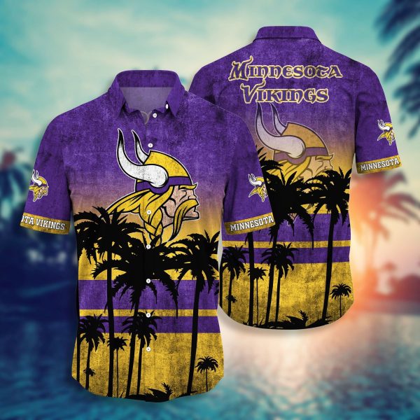 Minnesota Vikings NFL-Hawaii Shirt Short Style Hot Trending Summer