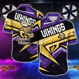 Minnesota Vikings NFL Summer Hawaiian Shirt