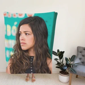 Miss Bala Movie Gina Rodriguez Fleece Blanket