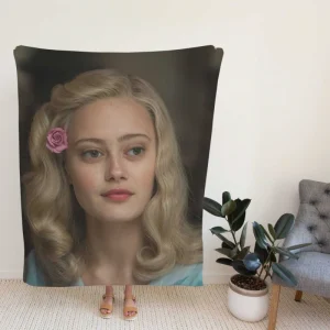 Miss Peregrines Home for Peculiar Children Movie Emma Bloom Ella Purnell Fleece Blanket