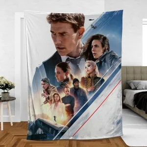 Mission Impossible Dead Reckoning Part One Fleece Blanket