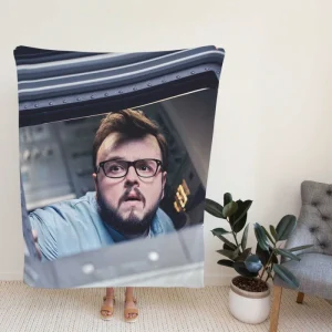 Moonfall Movie John Bradley Fleece Blanket