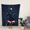 Motoko Kusanagi Ghost In The Shell Fleece Blanket