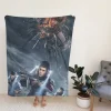 Mutation On Mars Movie Fleece Blanket