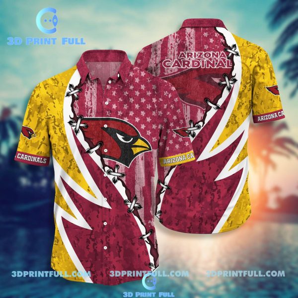 NFL Arizona Cardinals Hawaiian Shirt Hot Trending 3