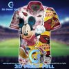 NFL Arizona Cardinals Hawaiian Shirt Mickey Mouse 3D