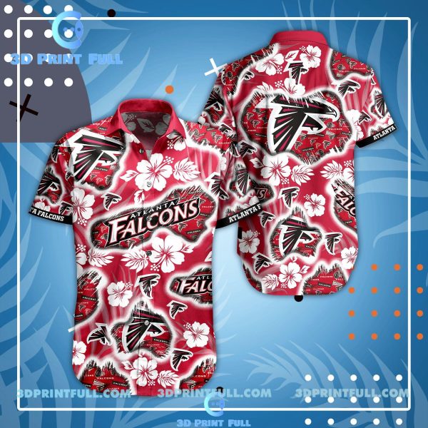 NFL Atlanta Falcons Hawaiian Shirt Short Summer 1