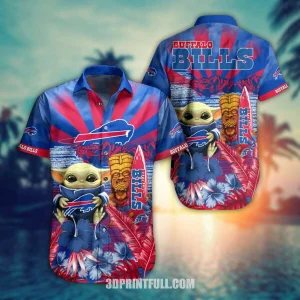 NFL Buffalo Bills Hawaiian Shirt Baby Yoda Style Summer