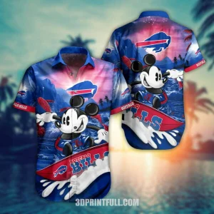 NFL Buffalo Bills Hawaiian Shirt Mickey Summer