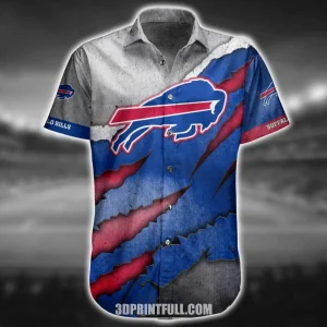 NFL Buffalo Bills Hawaiian Shirt Shorts Summer