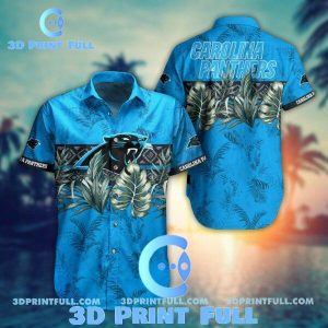 NFL Carolina Panthers Hawaiian Shirt Short Trending Summer