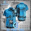 NFL Carolina Panthers Hawaiian Shirt Style Short Skull 3D