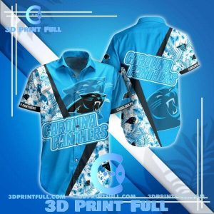 NFL Carolina Panthers Hawaiian Shirt Summer Trending