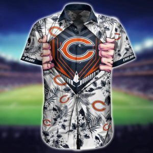 NFL Chicago Bears Hawaiian Shirt Short 3