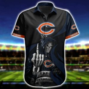 NFL Chicago Bears Hawaiian Shirt Short For Fans