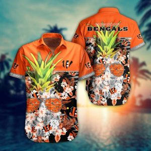 NFL Cincinnati Bengals Hawaiian Shirt Pineapple New Trending