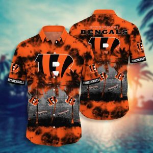 NFL Cincinnati Bengals Hawaiian Shirt Short Style Hot Trending