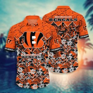 NFL Cincinnati Bengals Hawaiian Shirt Style Hot Trending 01