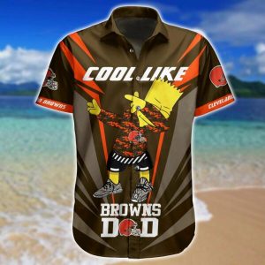 NFL Cleveland Browns Hawaiian Shirt Short Cool Like