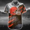 NFL Cleveland Browns Hawaiian Shirt Short For Fans 02