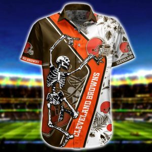 NFL Cleveland Browns Hawaiian Shirt Short Summer Trending