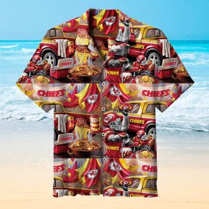 NFL Kansas City Chiefs Casual Hawaiian Shirt