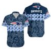 New England Patriots Flower and Logo Hawaii Shirt and Shorts Summer Co