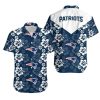 New England Patriots Flowers Hawaii Shirt and Shorts Summer Collection