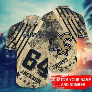 New Orleans Saints NFL Personalized Hawaii Shirt