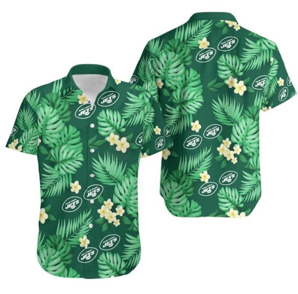 New York Jets NFL Gift For Fan Hawaii Shirt and Shorts Summer