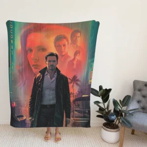 Nick Bannister Reminiscence Movie Hugh Jackman Fleece Blanket