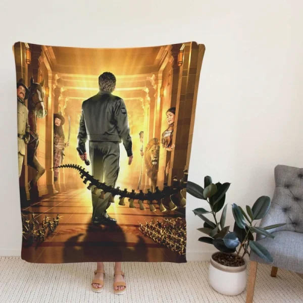 Night At The Museum Movie Fleece Blanket