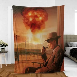 Oppenheimers Legacy Unveiling the Mystery Fleece Blanket